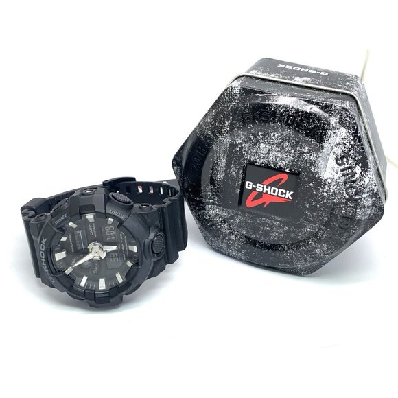 Casio G-Shock Men's Watch GA700-1B Quartz Black Resin Analog Digital 51mm 5522 - Picture 3 of 15